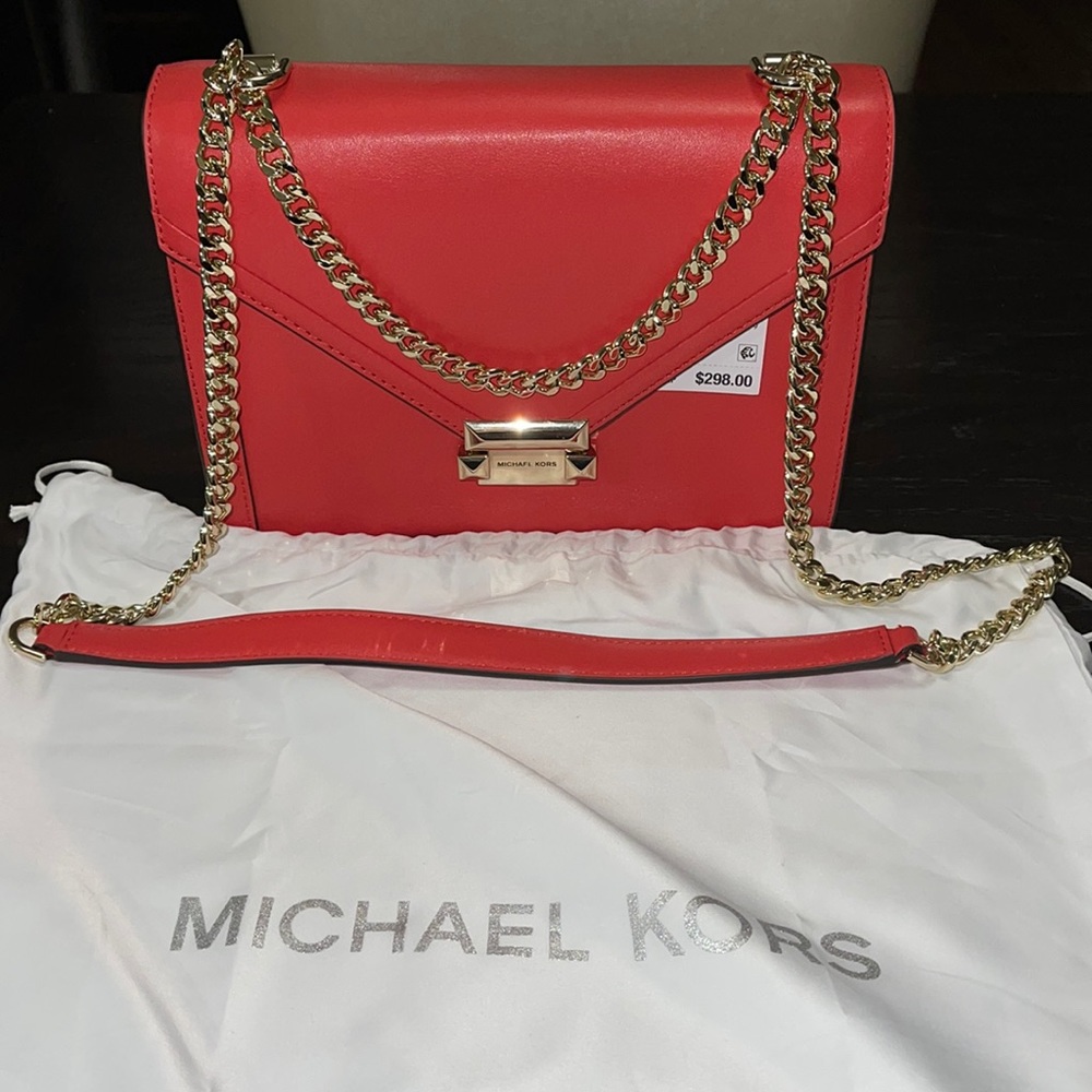 Coral Whitney Michael Kors Bag